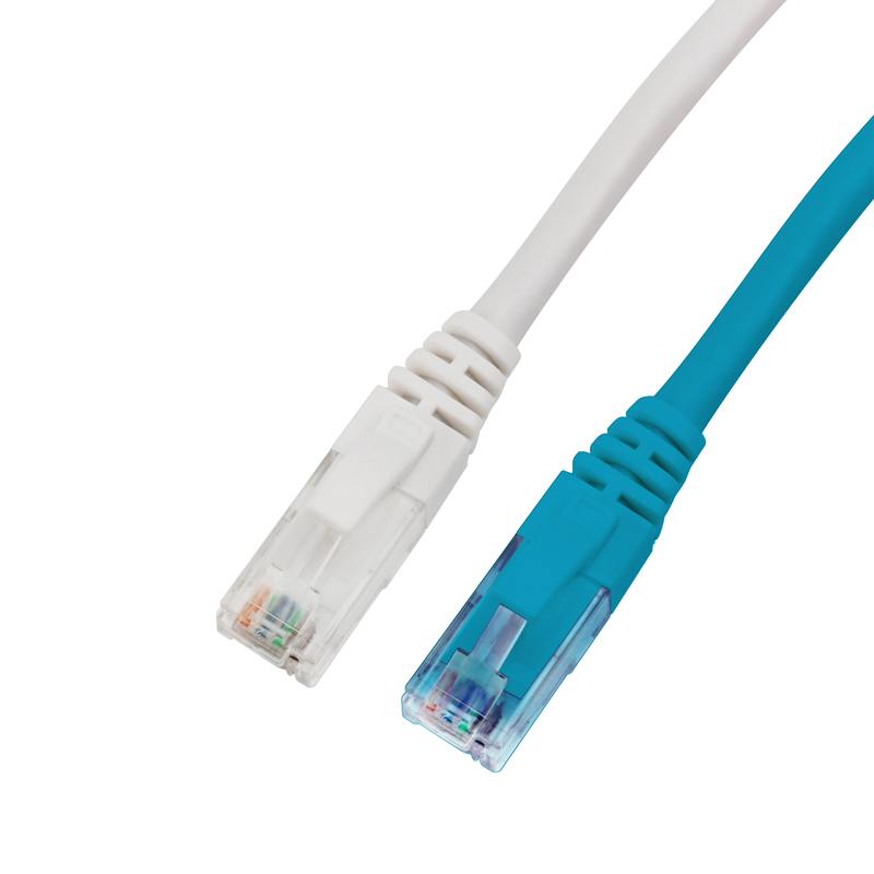 White and blue SUNPU Cat6 UTP 24AWG patch cords