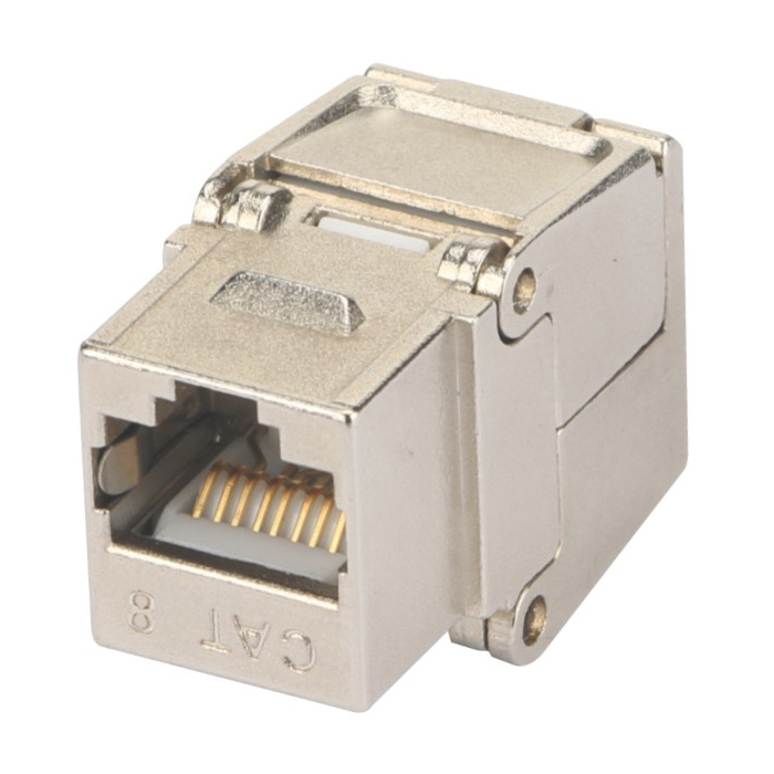 Metal SUNPU Cat8 shielded toolless keystone jack