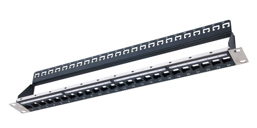 SUNPU 19-inch 1U 24-Port UTP/STP Blank Patch Panel catalogue model series 25