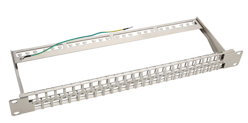 SUNPU 19-inch 1U 24-Port UTP/STP Blank Patch Panel catalogue model series 32